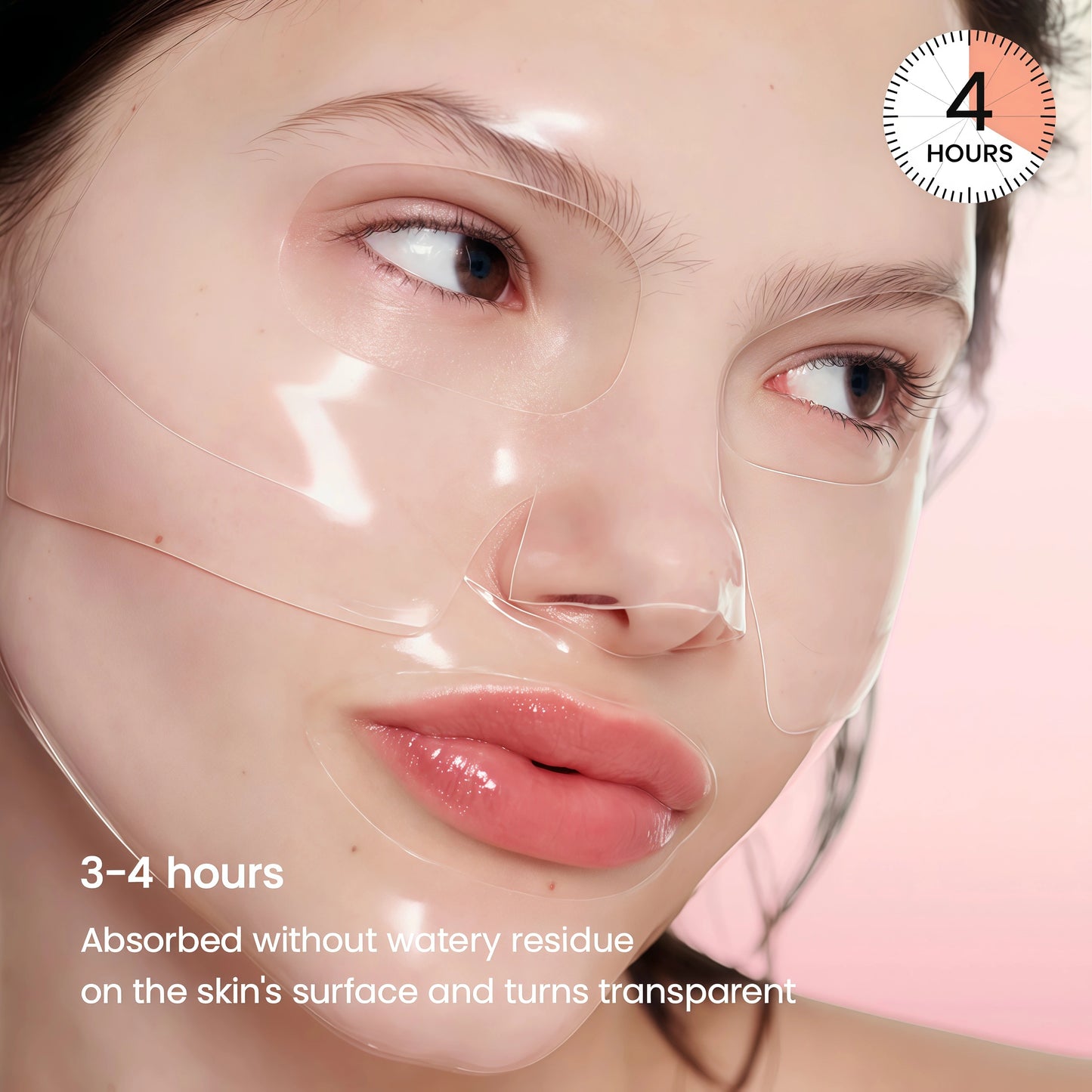 BIODANCE Bio-Collagen Real Deep Mask, Hydrating Overnight Hydrogel Face Mask, Pore Minimizing, Elasticity, Plumping, Travel Essentials & Self Care Gifts for Women, Korean Skin Care | 1.19oz(34g) x 4ea